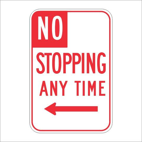 NO STOPPING ANYTIME <--->