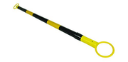 CONE BAR 6'-10' BLACK/YELLOW