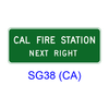 CAL FIRE STATION NEXT RIGHT (LEFT) SG38(CA)