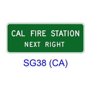 CAL FIRE STATION NEXT RIGHT (LEFT) SG38(CA)