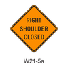 RIGHT SHOULDER CLOSED W21-5a