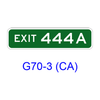 Single Line Exit XXXX G70-3(CA)