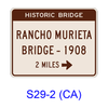 Advance Historic Bridge(X MILES) S29-2(CA)