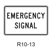 EMERGENCY SIGNAL R10-13