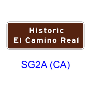 HISTORIC EL CAMINO REAL SG2A(CA)