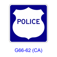 Police [symbol] G66-62(CA)