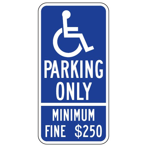 HANDICAP $250 12X24 EG R99C
