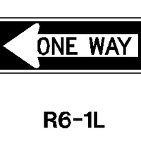 ONE WAY LEFT 12X36 HIP