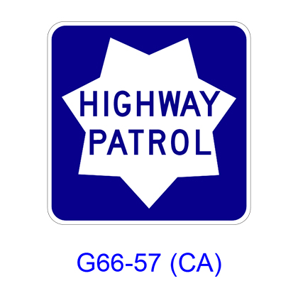 Highway Patrol [symbol] G66-57(CA)