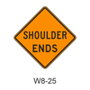 SHOULDER ENDS W8-25