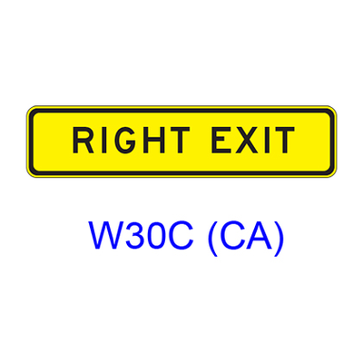 RIGHT (LEFT) EXIT W30C(CA)