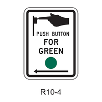 Push Button for Green Signal [green symbol]