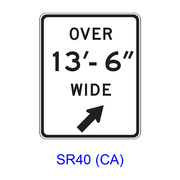 Width Limit SR40(CA)