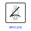 Seat Belt [symbol] SR15(CA)