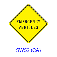 EMERGENCY VEHICLES SW52(CA)