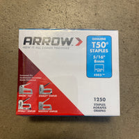 5/16" STAPLES 1250/PK