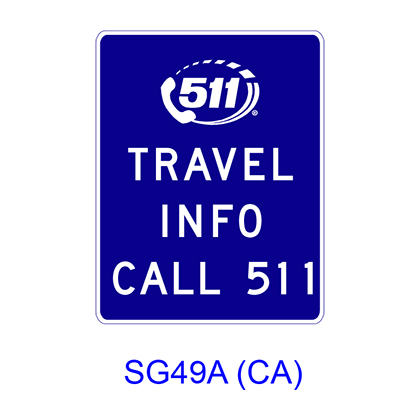 TRAVEL INFO CALL # [picto] SG49A(CA)