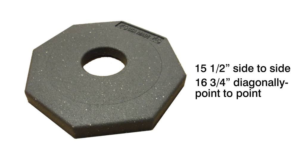 DELINEATOR BASE 8LB OCTAGON