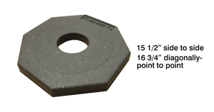 DELINEATOR BASE 8LB OCTAGON