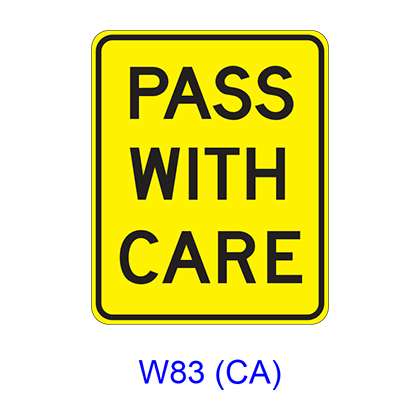 PASS WITH CARE W83(CA)
