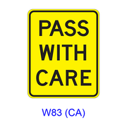PASS WITH CARE W83(CA)