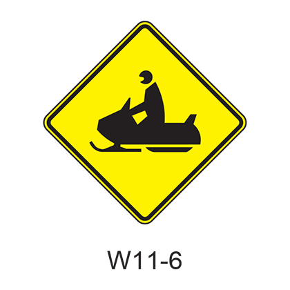 Snowmobile [symbol] W11-6