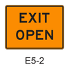 EXIT OPEN E5-2