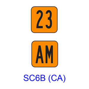 Time [plaque] SC6B(CA)