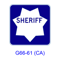 Sheriff [symbol] G66-61(CA)