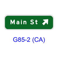 Exit Direction G85-2(CA)