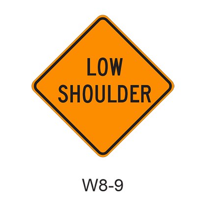 LOW SHOULDER W8-9