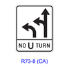 Intersection Lane Control R73-8(CA)