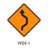 Double Reverse Curve W24-1