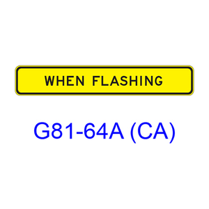 WHEN FLASHING G81-64ACA