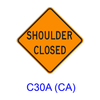 SHOULDER CLOSED C30A(CA)