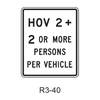 Vehicle Occupancy Definition R3-40