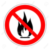 No Campfires [symbol] PS-042(CA)