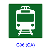 Light Rail Station [symbol] G96(CA)