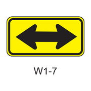 2-Direction Large Arrow W1-7