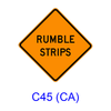 RUMBLE STRIPS C45(CA)