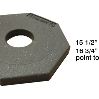 DELINEATOR BASE 12LB OCTAGON