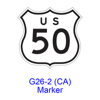 U.S. Route Marker G26-2(CA)