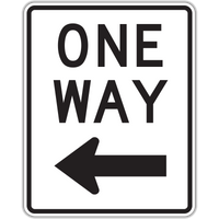 R6-2 ONE WAY RIGHT HI. 24X30 0