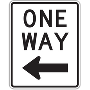 R6-2 ONE WAY RIGHT HI. 24X30 0