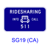Ridesharing Info [symbol] SG19(CA)
