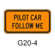 PILOT CAR FOLLOW ME G20-4