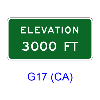 Elevation G17(CA)