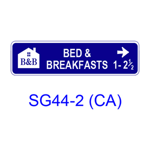 Tourist Oriented Directional [symbol] SG44-2(CA)
