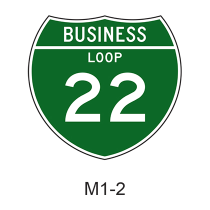 Off-Interstate Business Route Loop M1-2