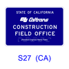 Caltrans CONSTRUCTION FIELD OFFICE S27(CA)